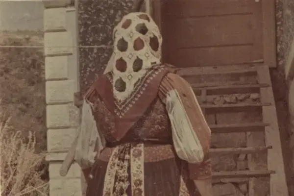 45.) Szallós Jánosné Szallós Ilonka. Magyarvista, 1960-as évek