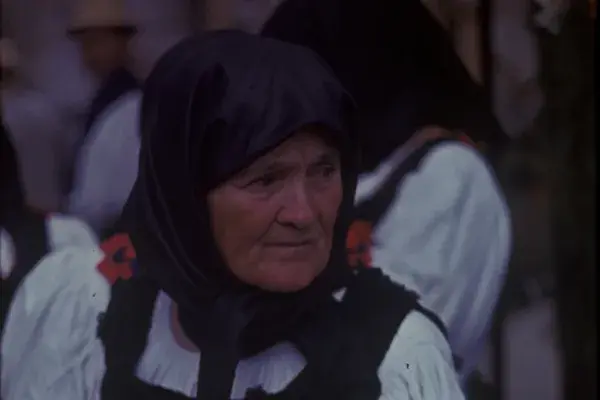 14.) Portré idős asszonyról. Szék, 1960-70-es évek