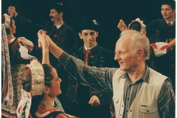 Timár Sándor: Kalotaszegi pár, 1990