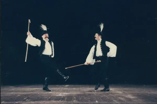 Mihályi Gábor: Hármas tánctükör, 1998