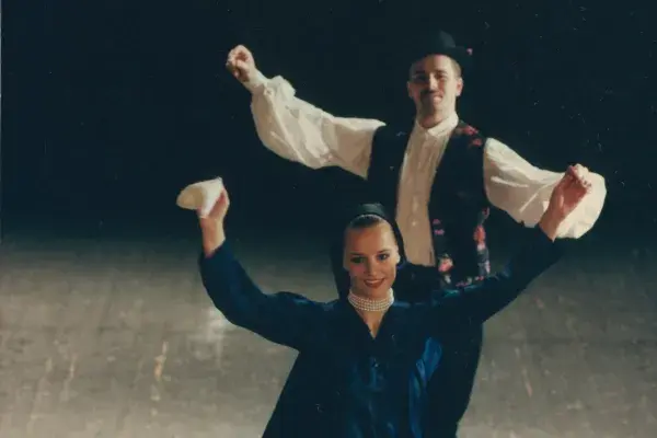 Mihályi Gábor: Hármas tánctükör, 1998