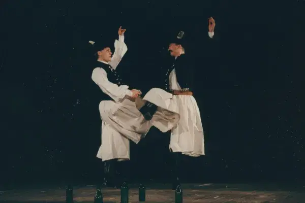 Mihályi Gábor: Hármas tánctükör, 1998
