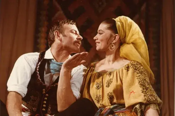 Csenki Imre - Rábai Miklós: Cigánytáncok; Varga Erzsébet és Erdélyi Tibor, 1960-as évek