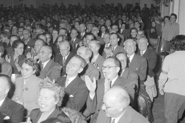 A MÁNE székház közönsége, 1950-es évek