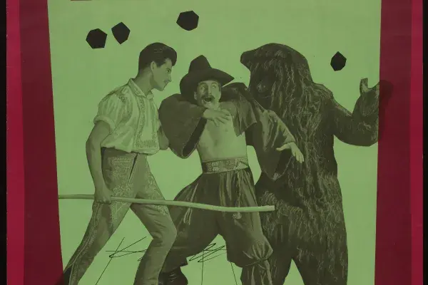 Kisbojtár, felújított előadás plakátja, 1964