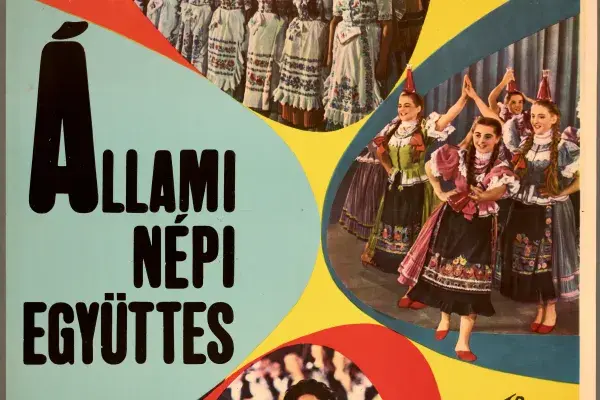 Állami Népi Együttes, plakát, 1960-as évek