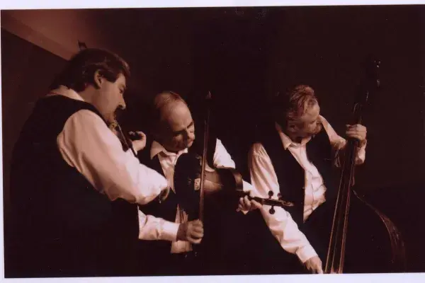 Kalamajka együttes koncert a Collegium Hungaricum-ban; Halmos Béla, Dövényi Péter, Nagymarosy András, Bécs, Ausztria, Collegium Hungaricum, 2005 (HH_THA_FO_003881_01)
