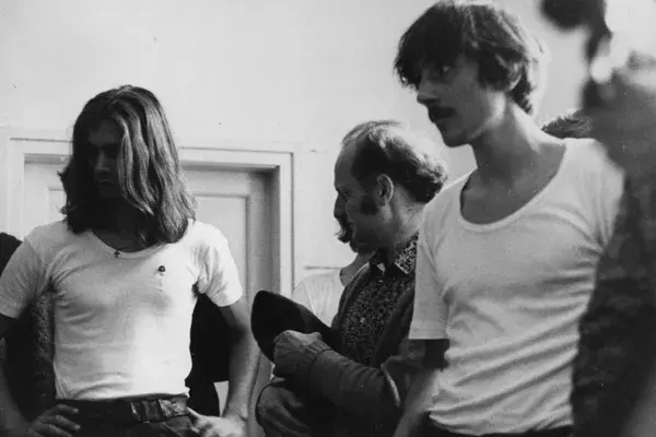 A VDSZ Bartók Béla Táncegyüttes a Szegedi Nemzetközi Szakszervezeti Néptáncfesztiválon, Farsang Zsolt, Timár Sándor, ifj. Csoóri Sándor, Szeged, 1970-es évek (HH_THA_FO_001024).JPG
