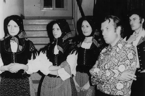 A VDSZ Bartók Béla Táncegyüttes a Szegedi Nemzetközi Szakszervezeti Néptáncfesztiválon, Szeged, 1973 (HH_THA_FO_000894).JPG