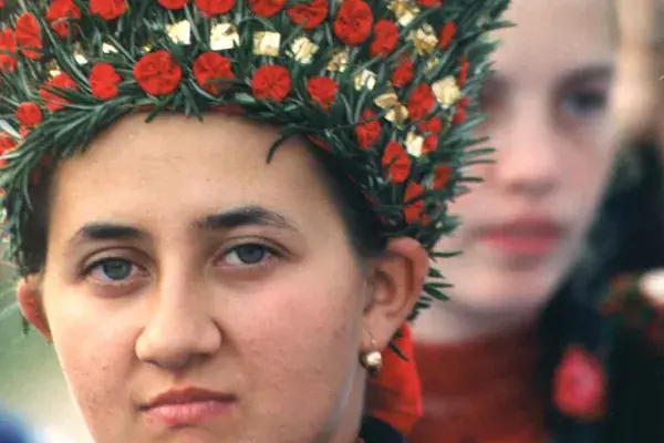 Fülöp Zsuzsi lányának lakodalmán, Szék, 1997 (HH_THA_FO_000083_01).JPG