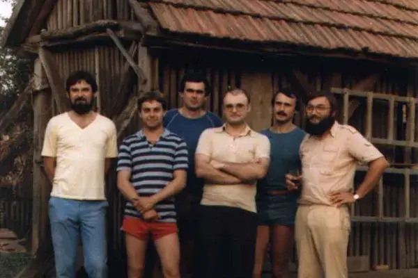 Hívogató Együttes tagjai, Mohol, 1983 (HH_THA_FO_000511_01).JPG