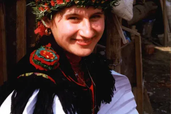 Széki lakodalom. Záhonyi Szilvia a menyasszony, 1995 (HH_THA_FO_002262_01).JPG