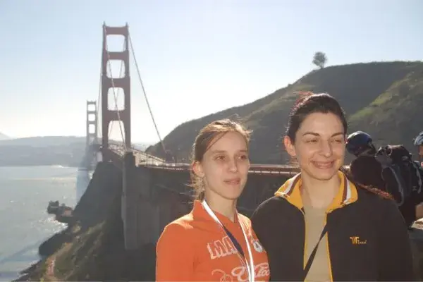 A Golden Gate-hídnál