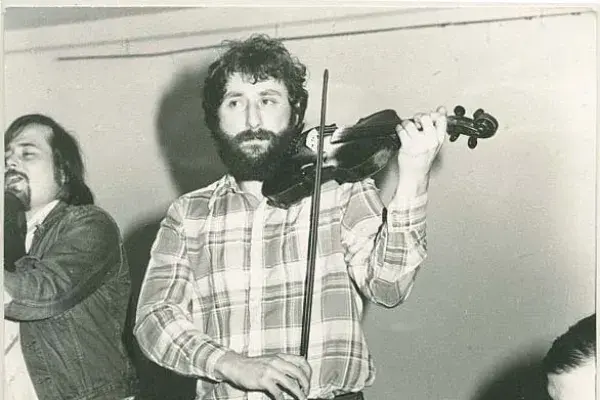 Kalamajka együttes: Dövényi Péter, Sipos János és Petrovics Tamás (1981)