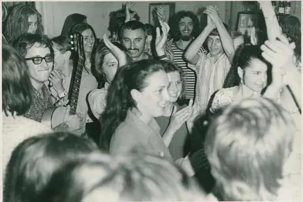 Sebő Ferenc a szolnoki fesztiválon a Bartók Táncegyüttessel (1973)