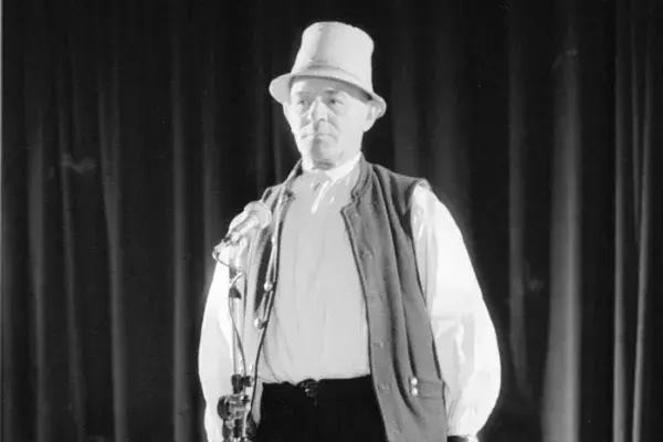 Székely Ferenc széki énekes Fonó Budai Zeneház 1997.