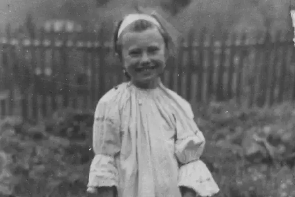 51.) Lányka. Gyimes, 1960-as évek