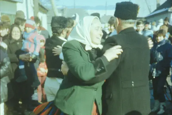 9.) Farsangtemetés. Csíkszentdomokos, 1988. január. 31.