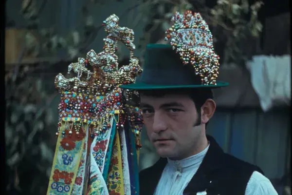 75.) Nagy György vőfély. Kalotaszeg, 1970-es évek