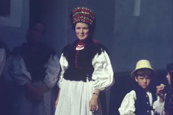 26.) Menyasszony (Balog Sári). Szék, 1970-es évek