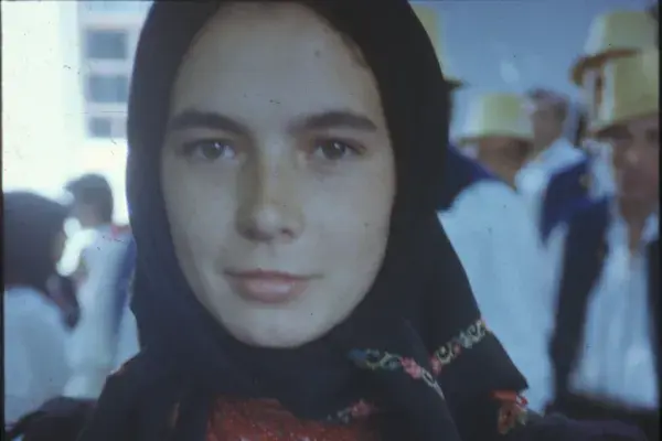 43.) Portré Papp Mariról. Szék, 1980-as évek