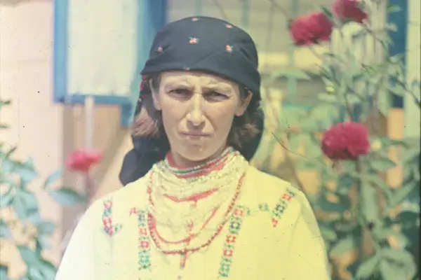 19.) Csángó asszony. Moldva,1980-as évek